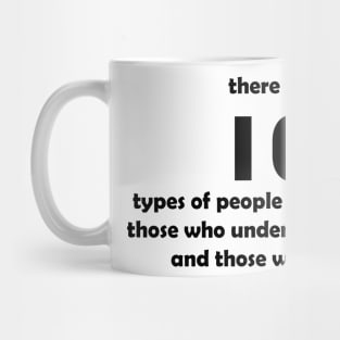 10 types of people Software Development humor / humour binary Mug